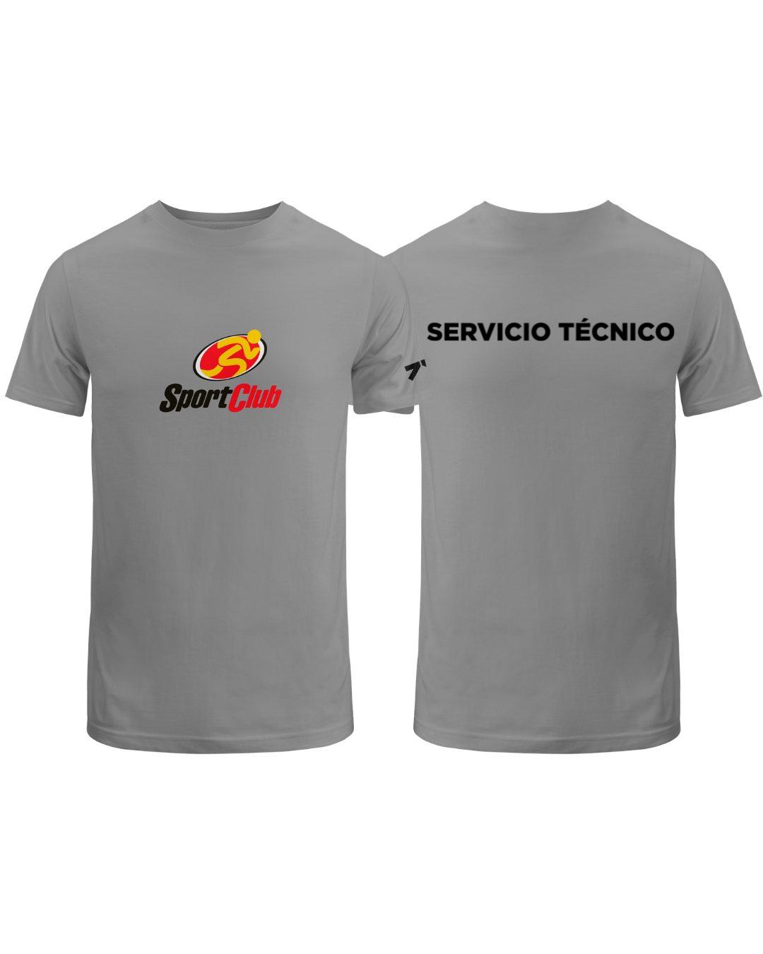 Remeras Servicio Tecnico Gris