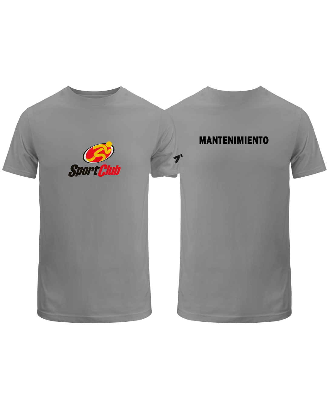 Remeras Mantenimiento Gris